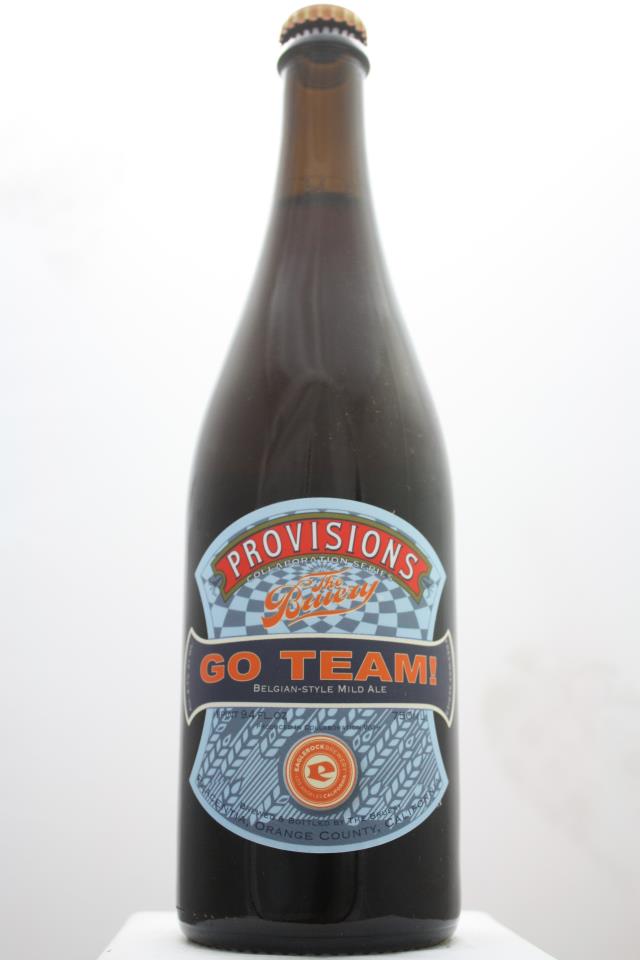 The Bruery / Eagle Rock Brewery Provisions Collaboration Series Go Team! Belgian-Style Mild Ale Freeway Series 2012