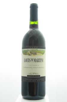 Louis Martini Cabernet Sauvignon California 1989
