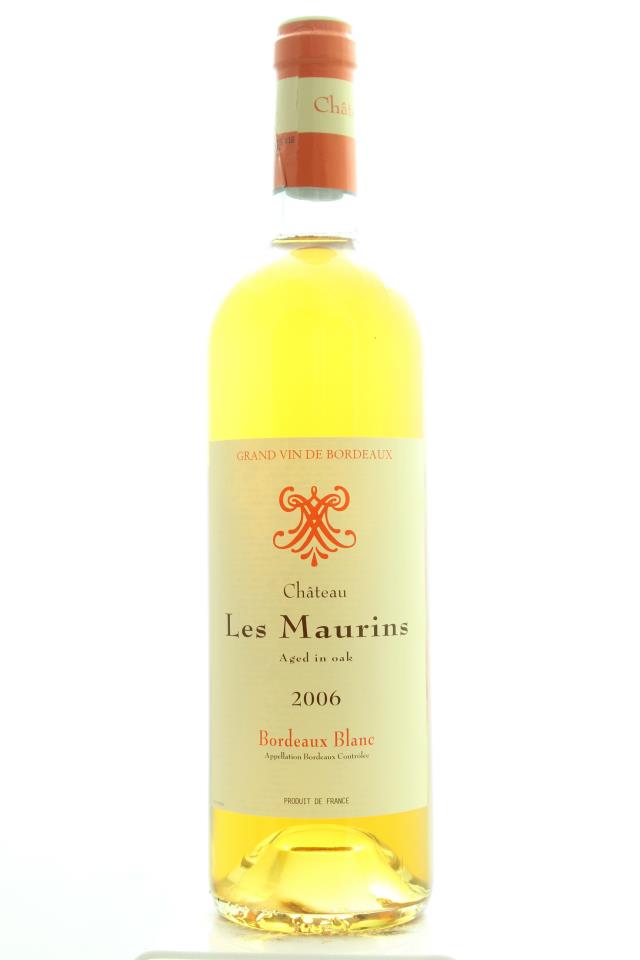 Les Maurins Bordeaux Blanc 2006