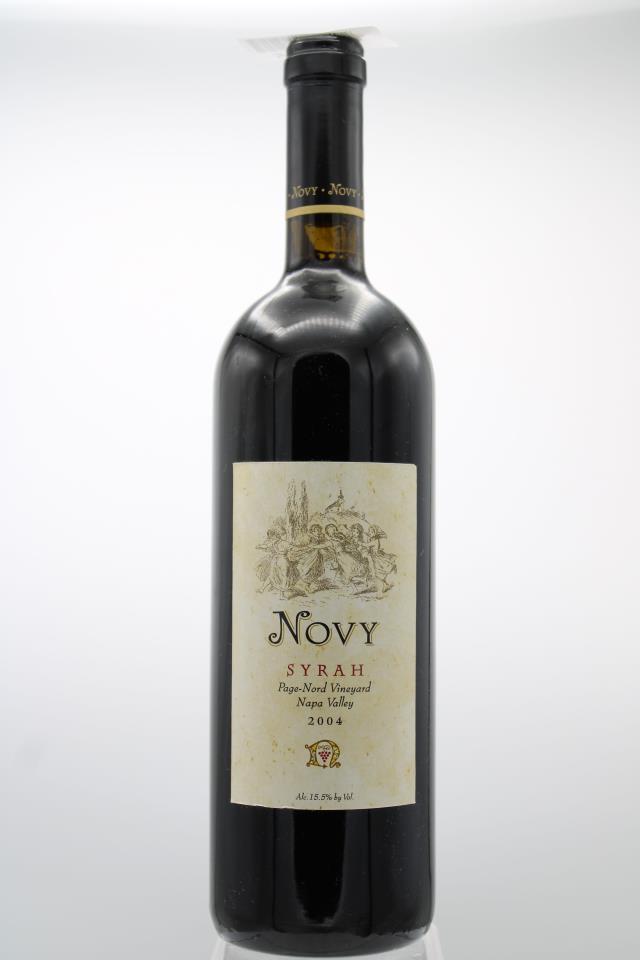 Novy Syrah Page Nord Vineyard 2004