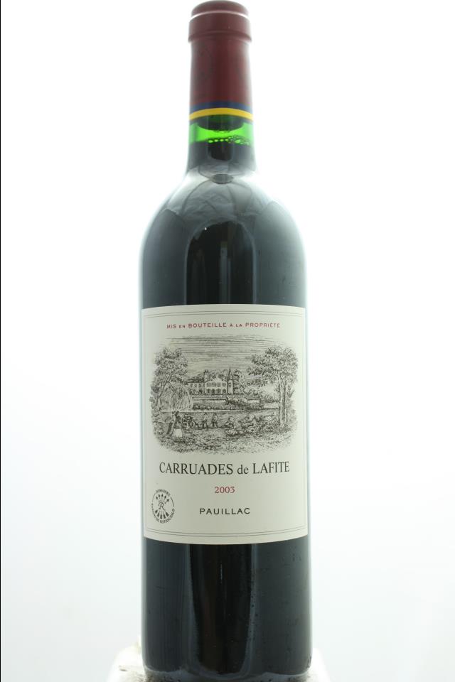 Carruades de Lafite 2003
