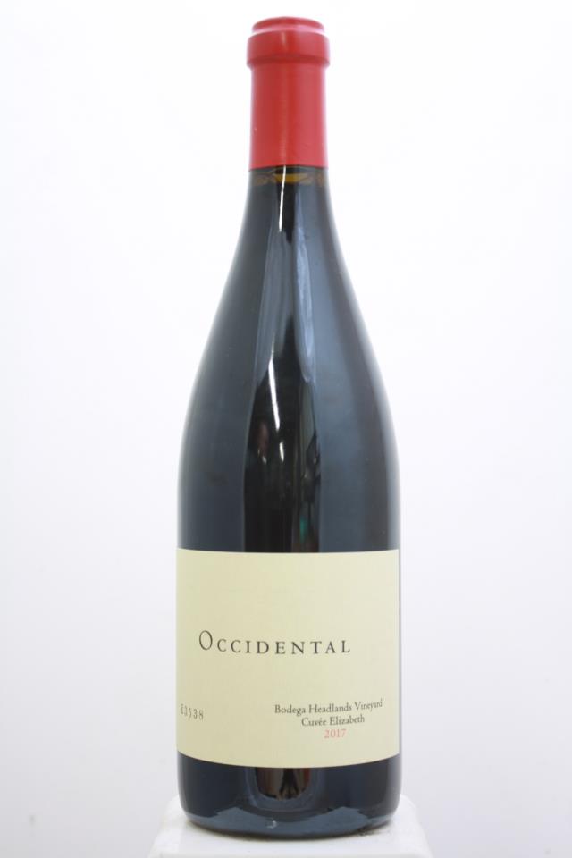 Occidental Pinot Noir Bodega Headlands Vineyard Cuvée Elizabeth 2017
