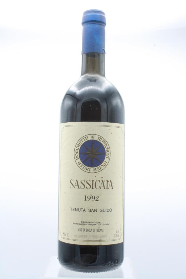 Tenuta San Guido Sassicaia 1992