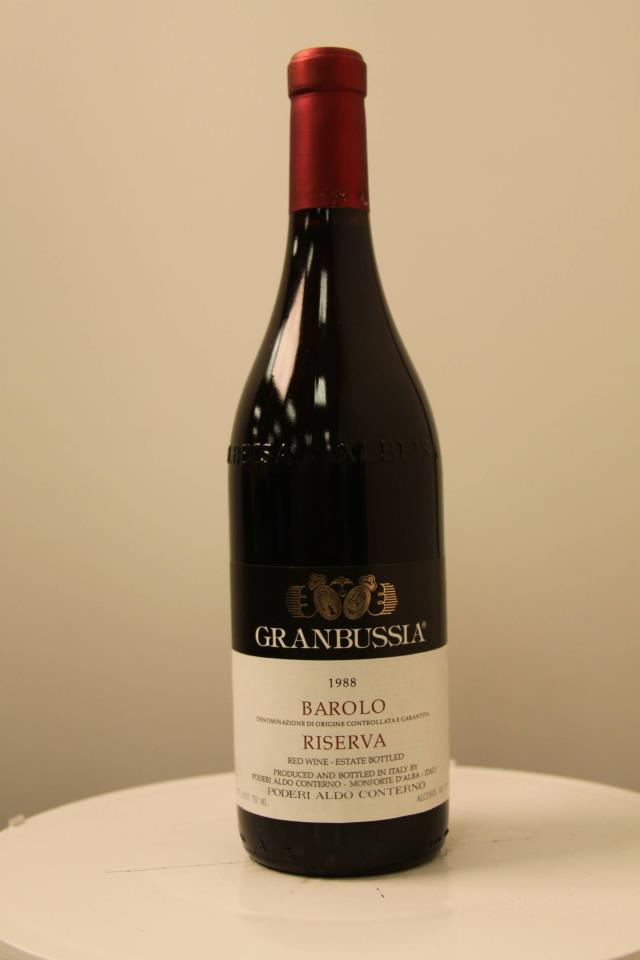 A. Conterno Barolo Granbussia Riserva 1988