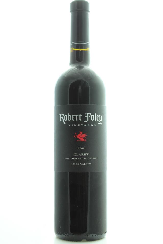 Robert Foley Cabernet Sauvignon Claret 2008