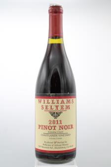 Williams Selyem Pinot Noir Coastlands Vineyard 2011