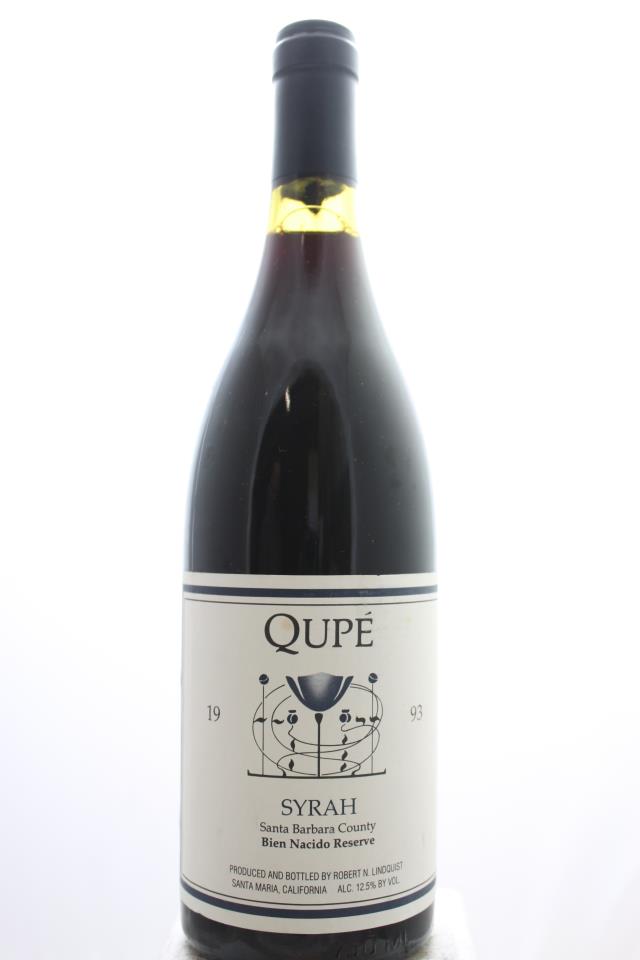 Qupé Syrah Bien Nacido Reserve 1993