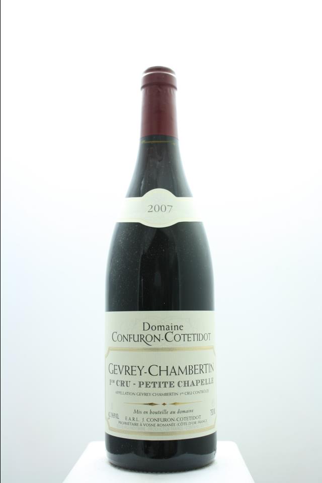 Confuron-Cotetidot Gevrey-Chambertin Petite Chapelle 2007
