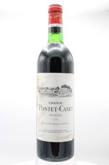 Pontet-Canet 1978
