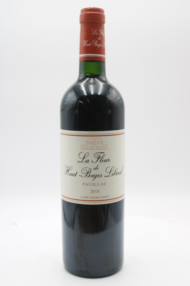 La Fleur Haut Bages Liberal 2010