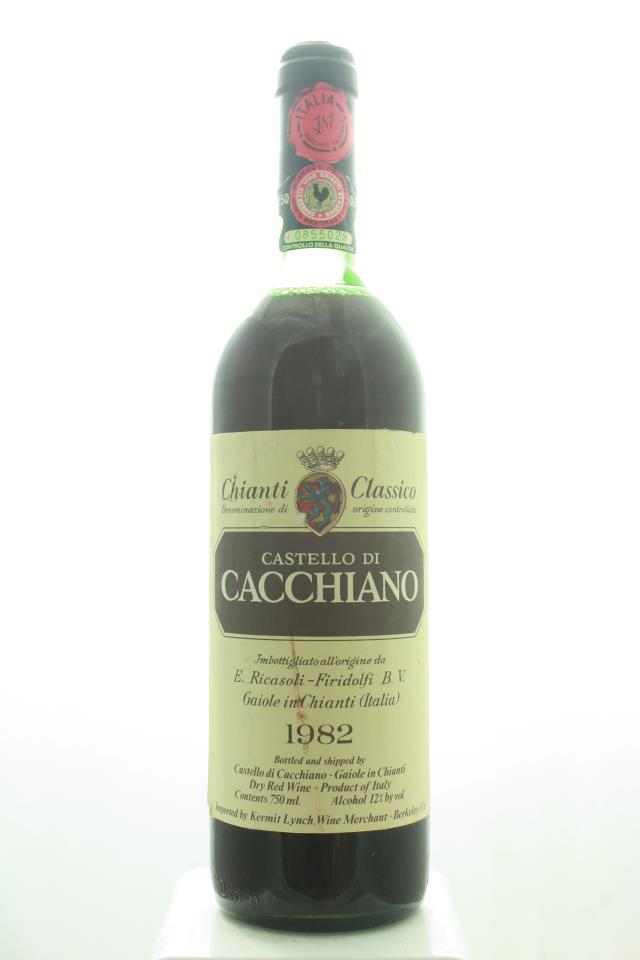 Castello di Cacchiano Chianti Classico 1982