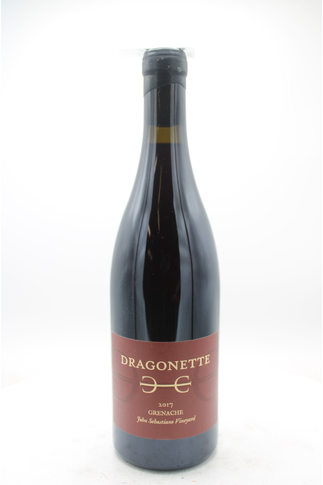 Dragonette Cellars Grenache John Sebastiano Vineyard 2017