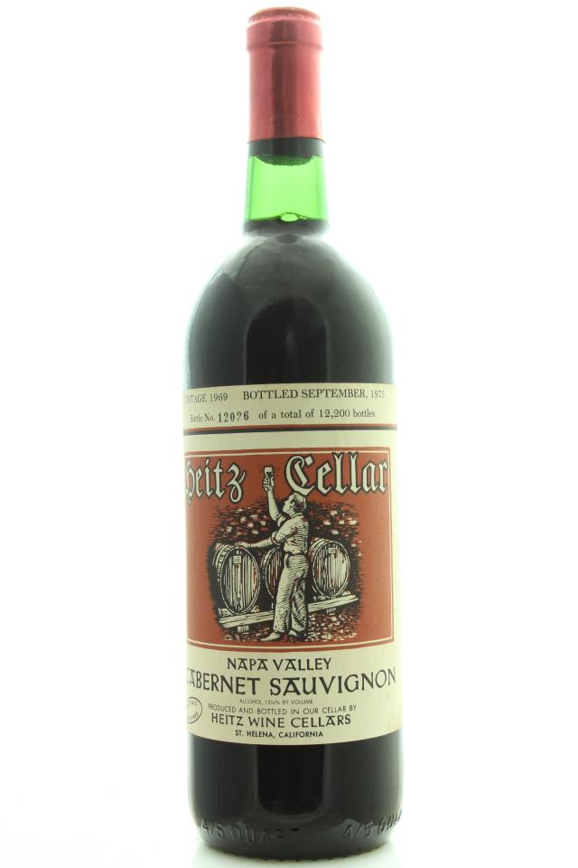 Heitz Cellar Cabernet Sauvignon Martha's Vineyard 1969