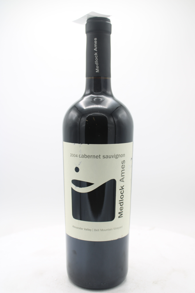 Medlock Ames Cabernet Sauvignon Bell Mountain Vineyard 2004