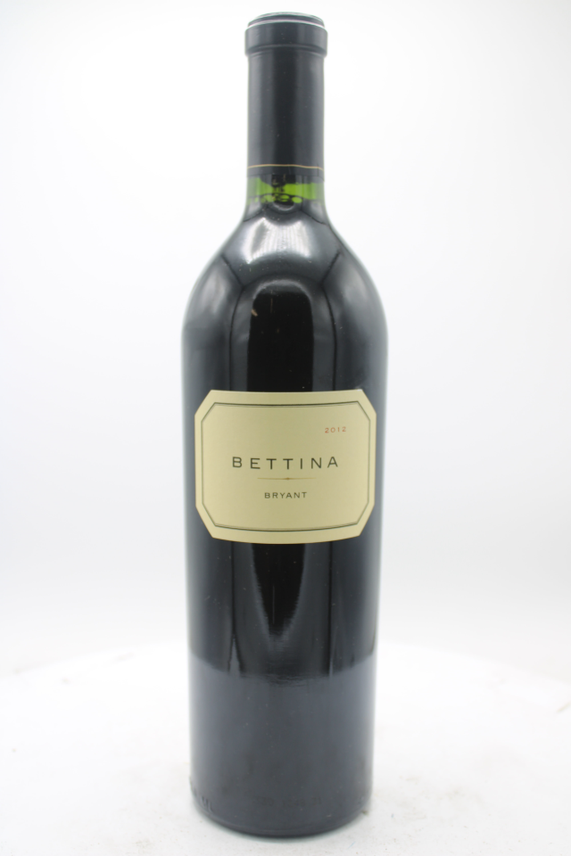 Bryant Family Vineyard Proprietary Red Bettina 2012