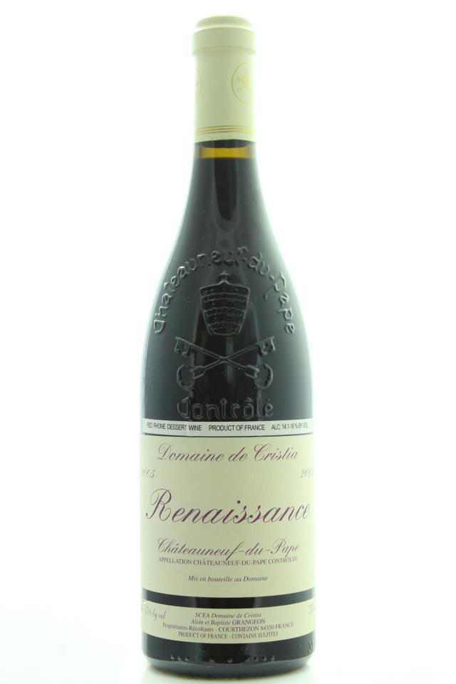 Domaine de Cristia Châteauneuf-du-Pape Renaissance 2005