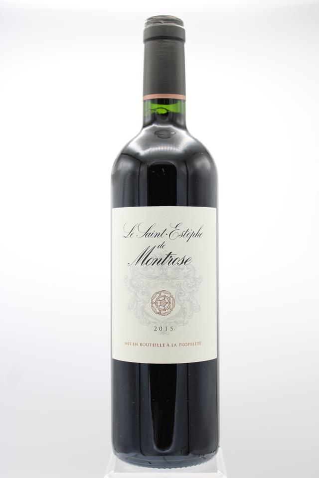 Le Saint-Estèphe de Montrose 2015