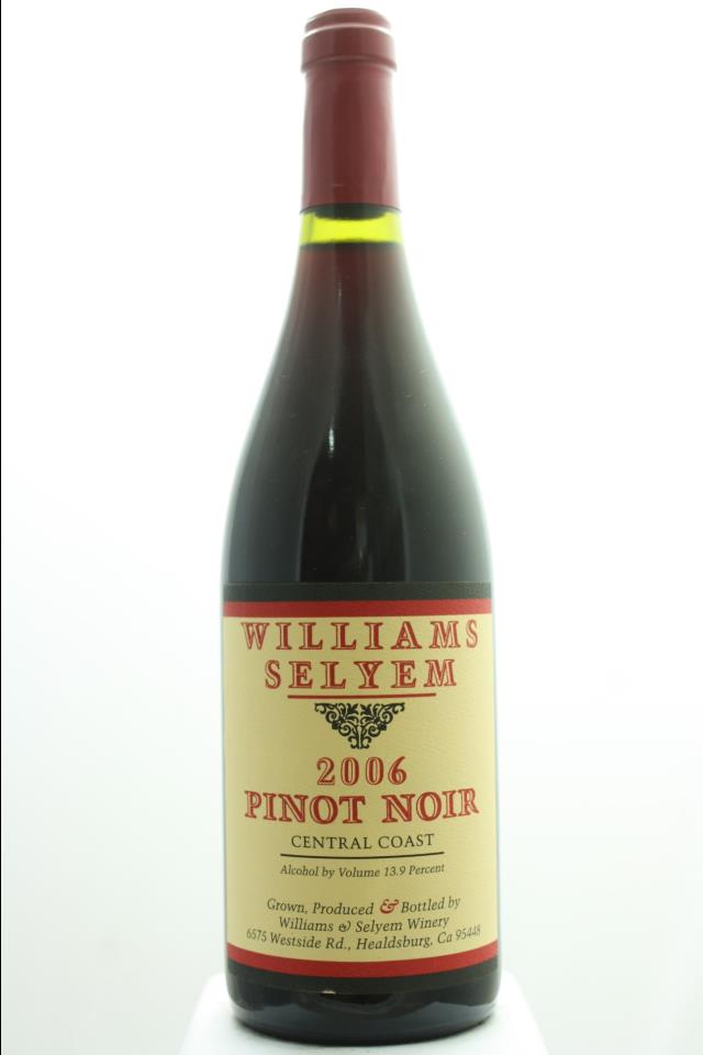 Williams Selyem Pinot Noir Central Coast 2006