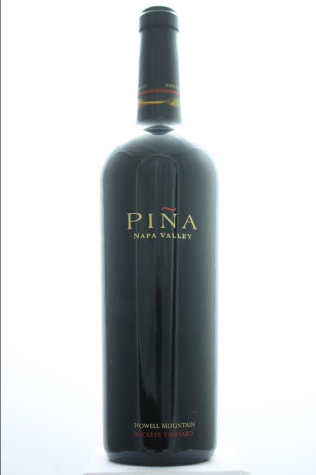 Piña Cellars Cabernet Sauvignon Estate Buckeye Vineyard 2005