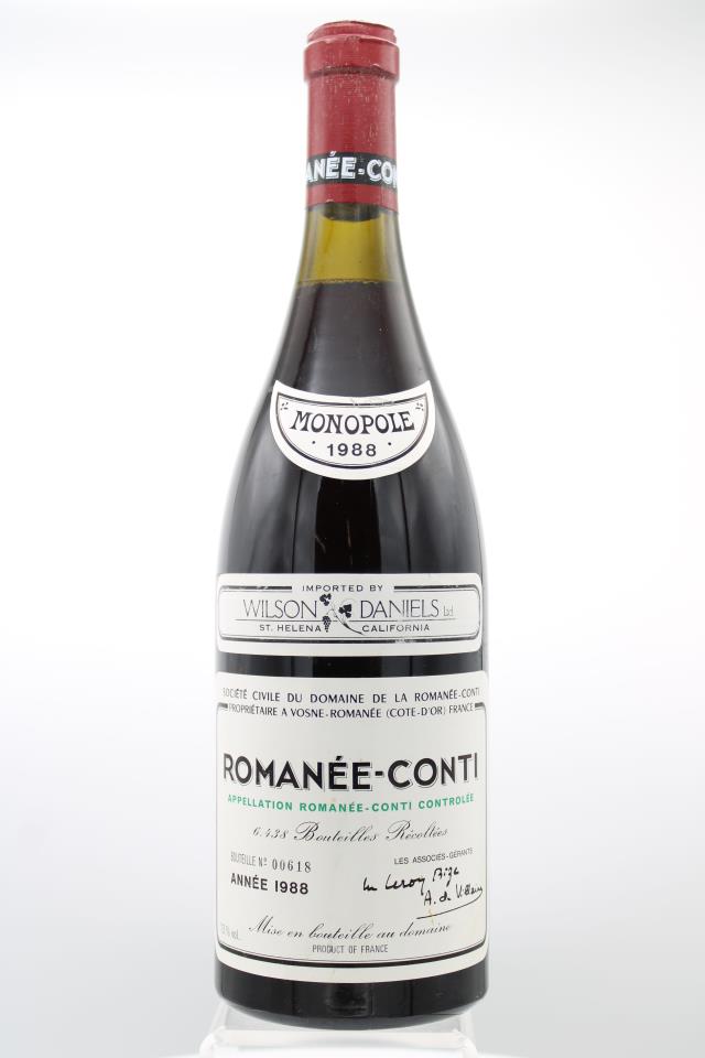 Domaine de la Romanée-Conti Romanée-Conti 1988
