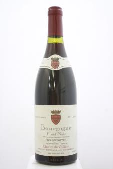 Charles de Valliere Pinot Noir Bourgogne Les Brulottes 1996