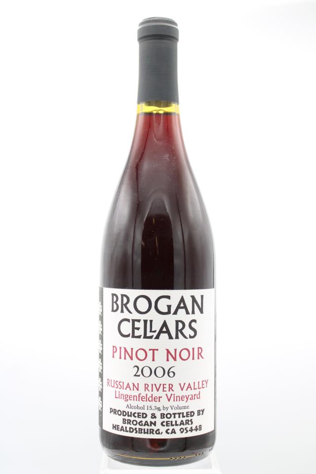 Brogan Cellars Pinot Noir Lingenfelder Vineyard 2006