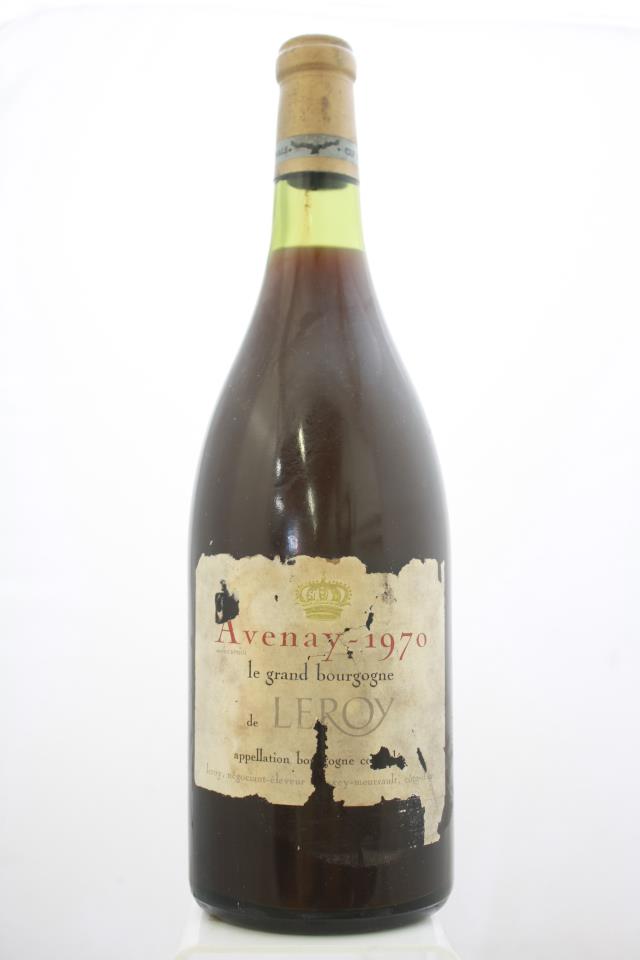 Leroy (Maison) Bourgogne Avenay Rouge 1970