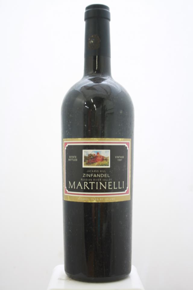Martinelli Zinfandel Jackass Hill Vineyard 1997