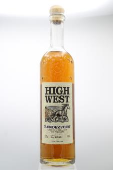 High West Distillery A Blend of Straight Rye Whiskeys Rendezvous NV
