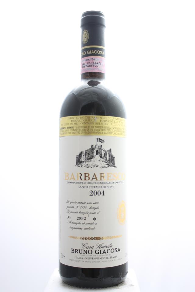 Bruno Giacosa Barbaresco Santo Stefano di Neive 2004