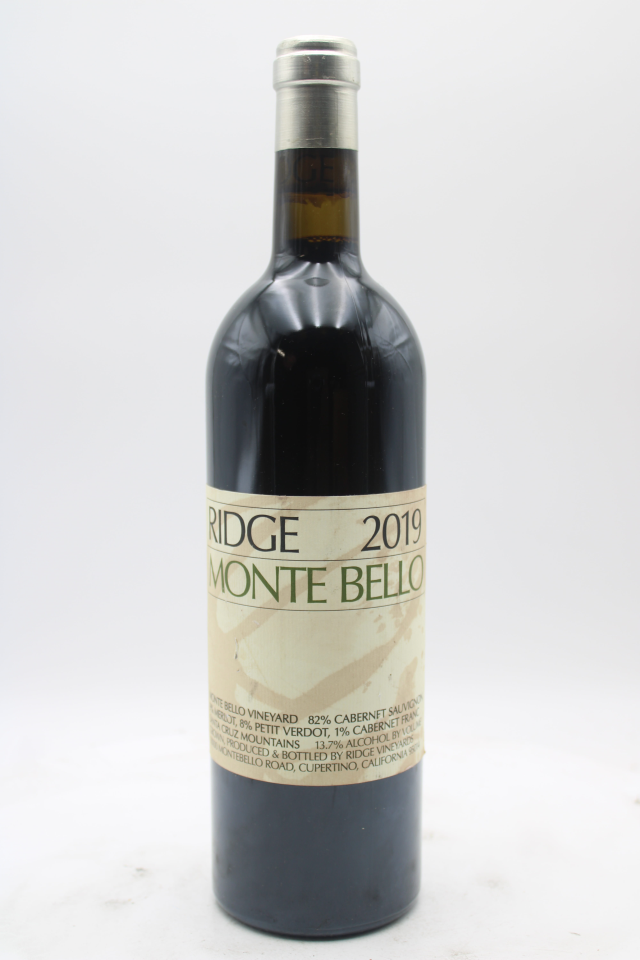 Ridge Vineyards Monte Bello 2019