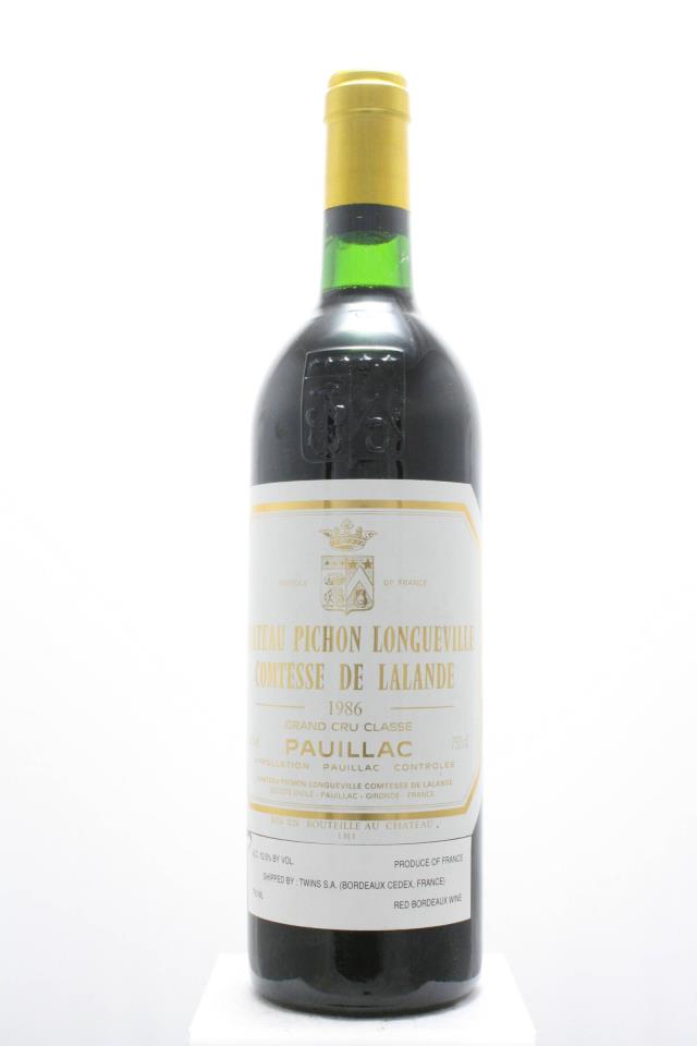 Pichon Lalande 1986