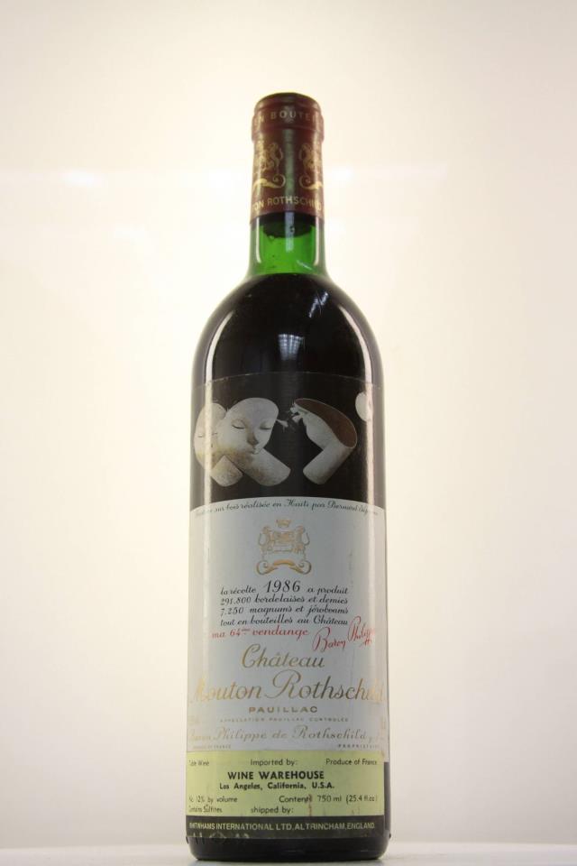 Mouton Rothschild 1986