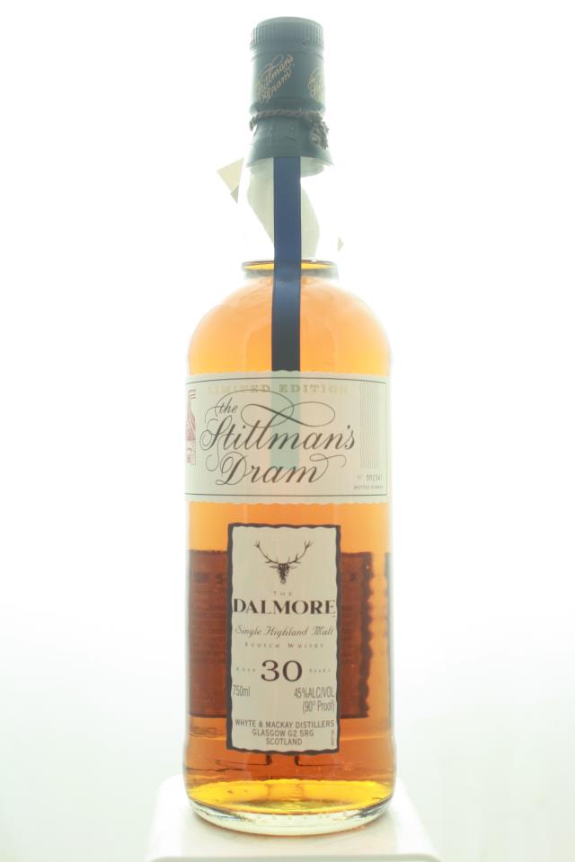 Whyte & Mackay Distillery (The Dalmore) Single Highland Malt Scotch Whisky Limited Edition The Stillman's Dram 30-Years-Old NV