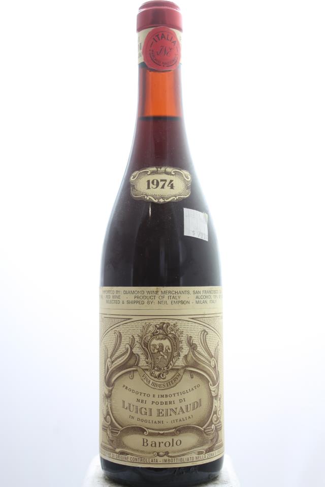 Luigi Einaudi Barolo 1974