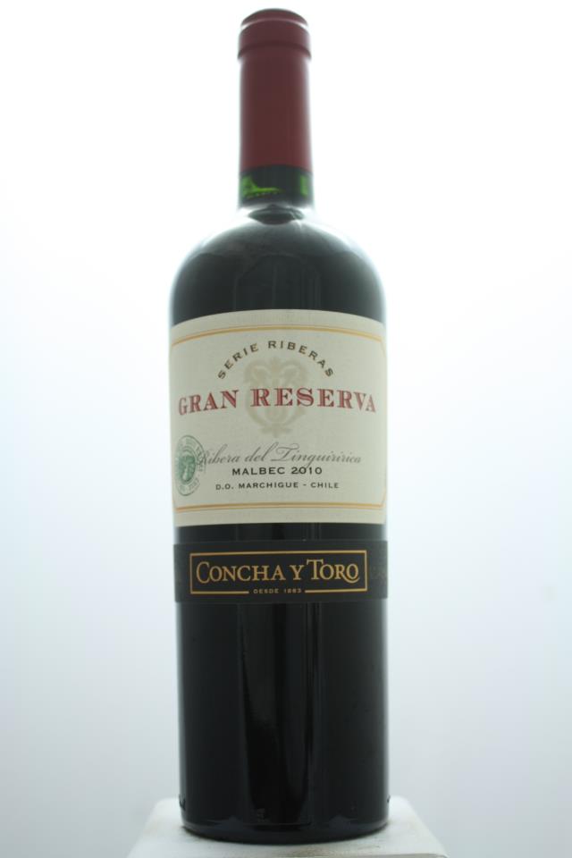 Concha y Toro Serie Riberas Malbec Gran Reserva Ribera del Linguiririca 2010