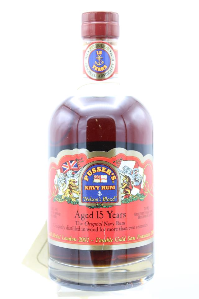 Pusser's Navy Rum Nelson's Blood Aged-15-Years NV