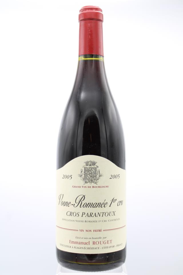 Emmanuel Rouget Vosne-Romanée Cros Parantoux 2005