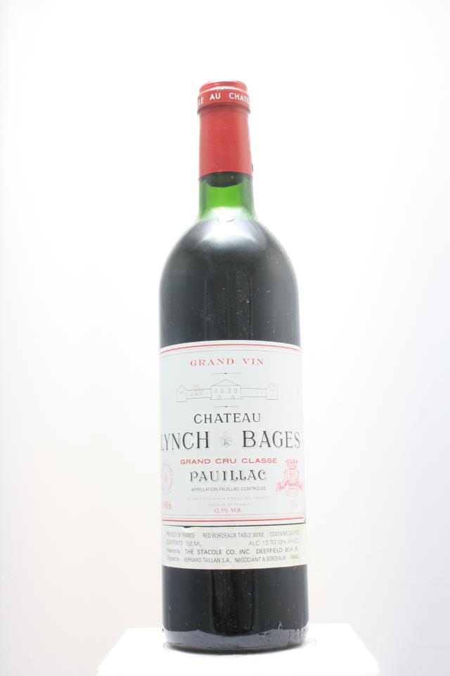 Lynch-Bages 1986