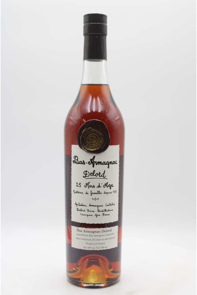 Bas Armagnac Delord 25 Ans d'Age NV