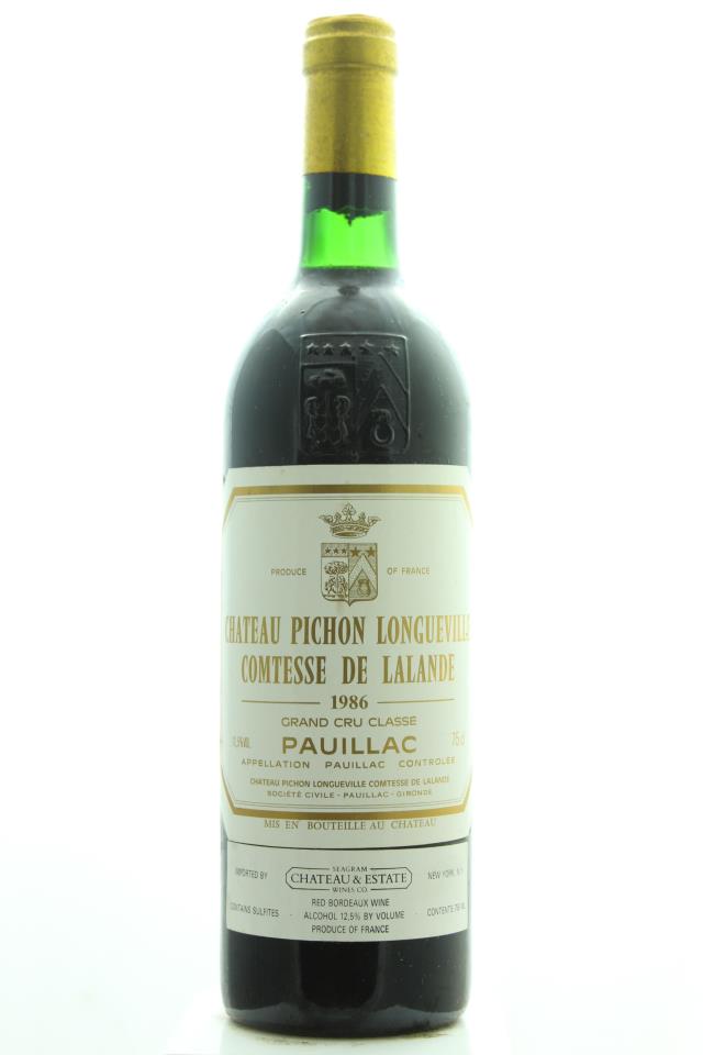Pichon Lalande 1986