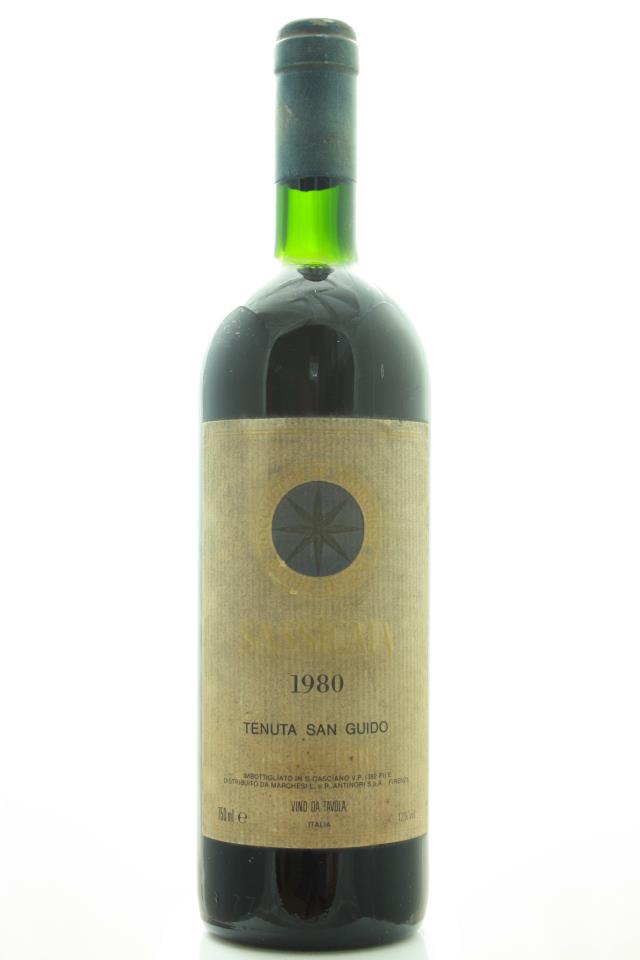 Tenuta San Guido Sassicaia 1980