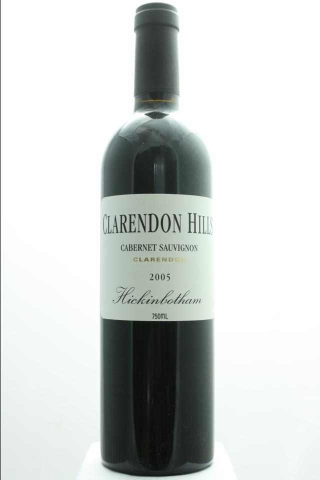 Clarendon Hills Cabernet Sauvignon Hickinbotham Vineyard 2005