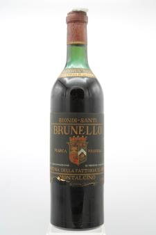 Biondi-Santi (Tenuta Greppo) Brunello di Montalcino Riserva 1958