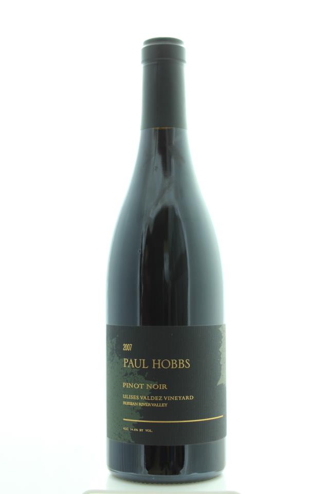 Paul Hobbs Pinot Noir Ulises Valdez Vineyard 2007