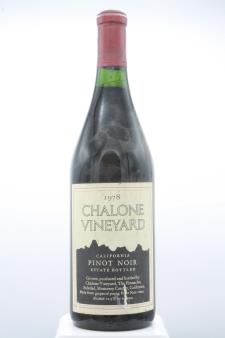 Chalone Vineyard Pinot Noir 1978
