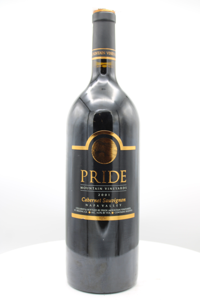 Pride Mountain Cabernet Sauvignon Napa Valley 2001