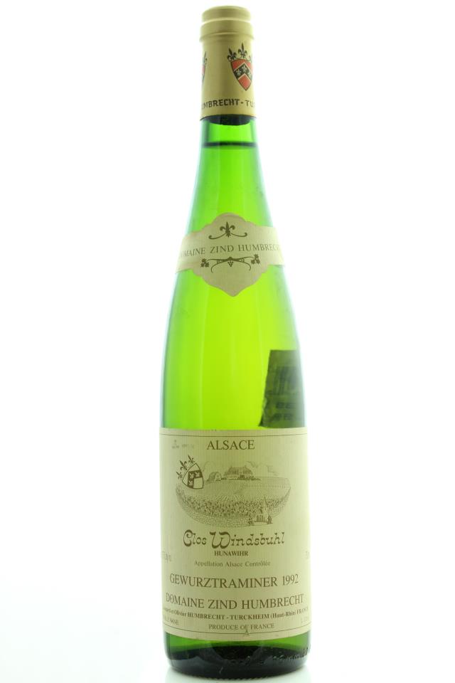 Zind Humbrecht Gewürztraminer Clos Windsbuhl 1992