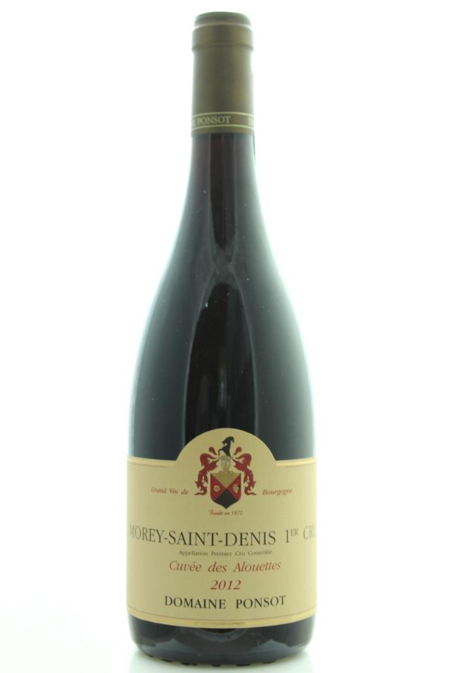 Domaine Ponsot Morey-Saint-Denis 1er Cru Cuvée des Alouettes 2012