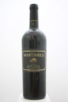 Martinelli Zinfandel Jackass Hill Vineyard 1998